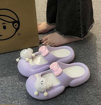 women cute fairy style slippers