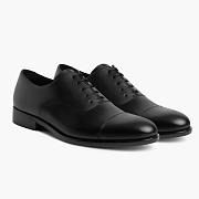 Black Men's Casual Shoes Style 018 - 1