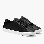 Black White Men's Casual Shoes Style 020 - 1