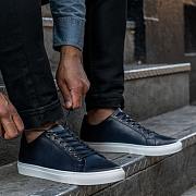 Deep Blue Men's Casual Shoes Style 020 - 3