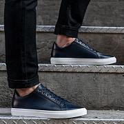 Deep Blue Men's Casual Shoes Style 020 - 2