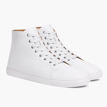 White Men's Shoes High Top 102