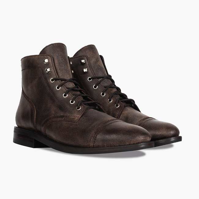 Deep Coffee Men's Shoes High Top 108 - 1