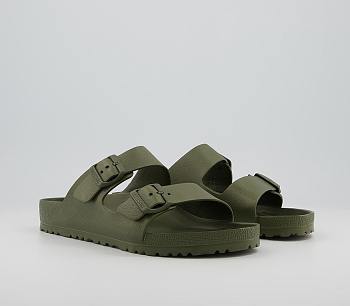 Two Strap Sandals M Active Khaki Eva