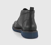 Outsole Chukka Boots Black Leather - 3