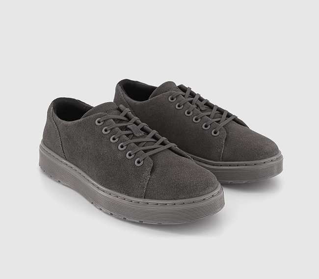 6 Eye Trainers Gunmetal Eh Suede - 1