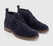  Look Chukka Boots Navy Suede - 1