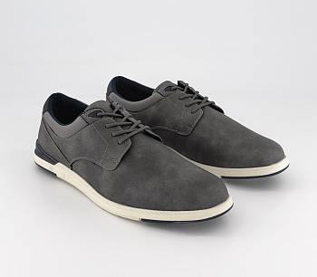 Caleb 4 Eye Heelclip Trainers Grey