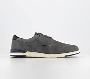 Caleb 4 Eye Heelclip Trainers Grey - 3