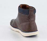 Calverton Mid Top Sneaker Boots Brown - 4