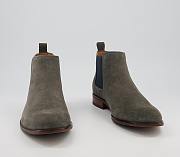 Barkley 2 Chelsea Boots Grey Navy Suede - 3