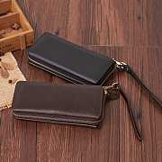 Momkok Real Cowhide Leather Wallet - 1