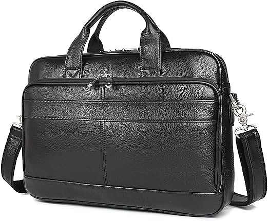 Leather Messenger Bag for Men  - 1