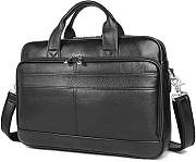 Leather Messenger Bag for Men  - 1