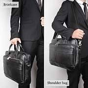 Leather Messenger Bag for Men  - 3