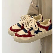 Sneaker Red Star Canvas Sports Shoes N292 Basic Style Fullbox - 5