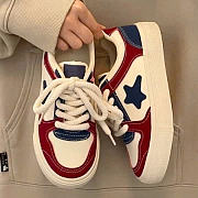 Sneaker Red Star Canvas Sports Shoes N292 Basic Style Fullbox - 3
