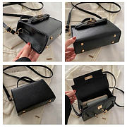 Bag Handbag A01112 Black Silver Size 15x25x6cm - 5