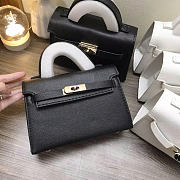 Bag Handbag A01112 Black Silver Size 15x25x6cm - 3