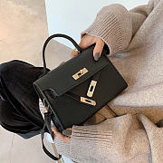 Bag Handbag A01112 Black Silver Size 15x25x6cm - 2