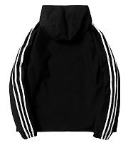 Black puffer jacket men  - 3