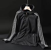 Black puffer jacket men  - 1