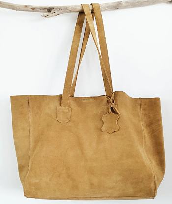 Handbag In Beige Color